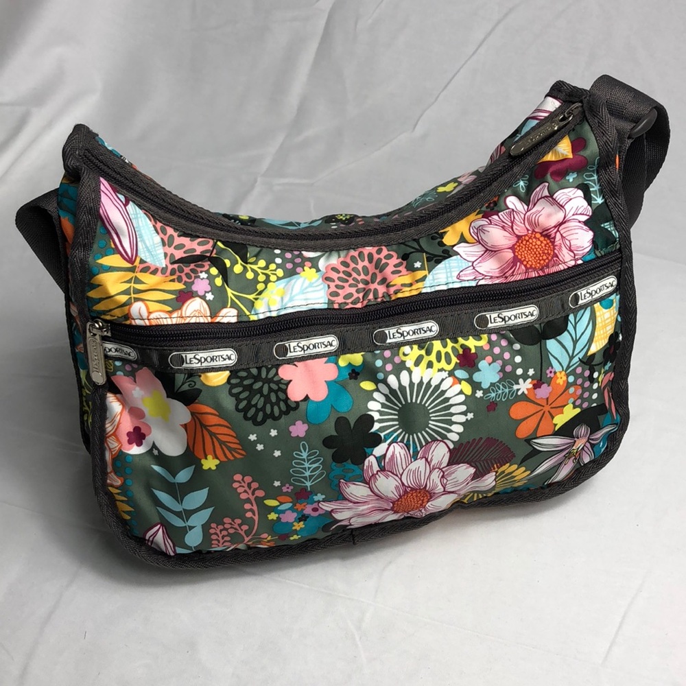 Lesportsac flower crossbody bag
